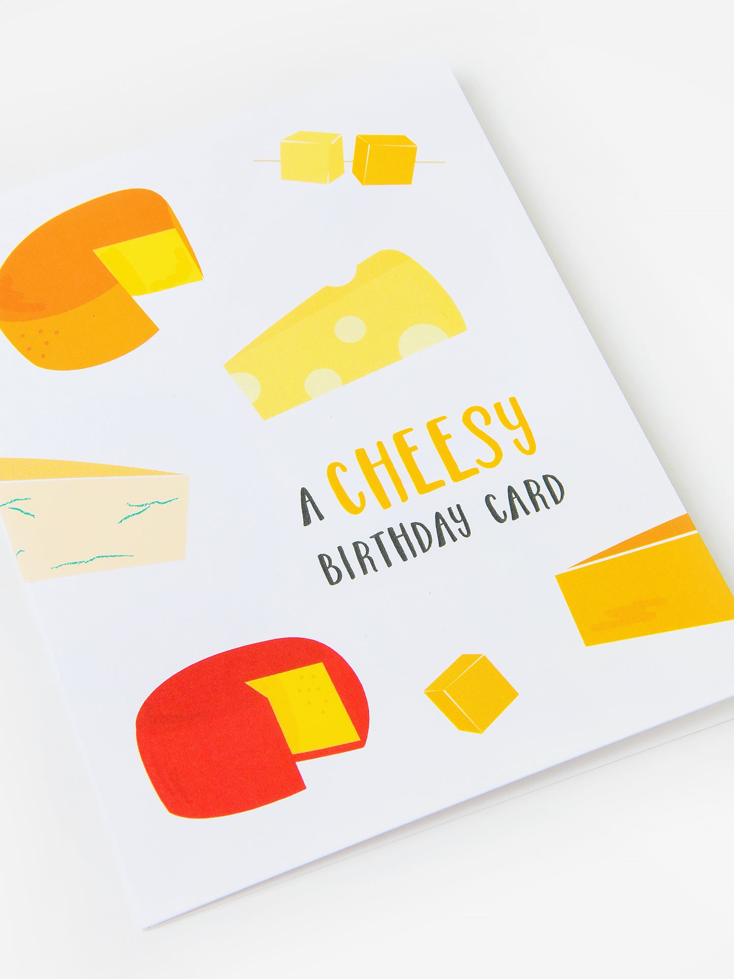 Graphic Anthology Cheesy Birthday Card
