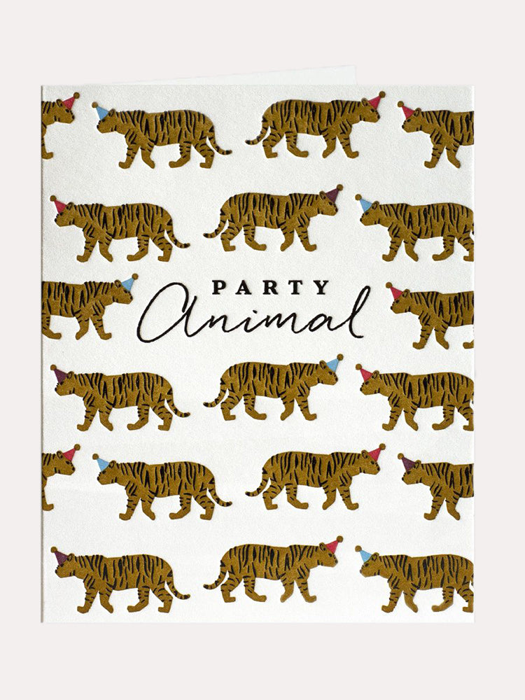 Elum Party Animal Birthday Greeting Card