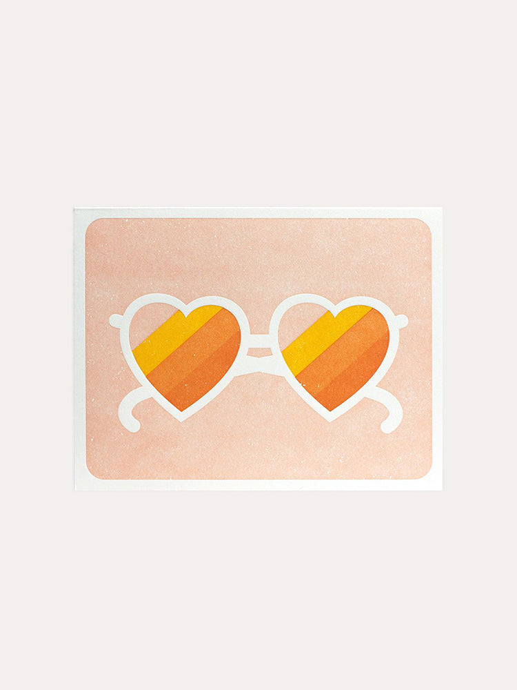 Elum Positive Shades Greeting Card - Saint Bernard