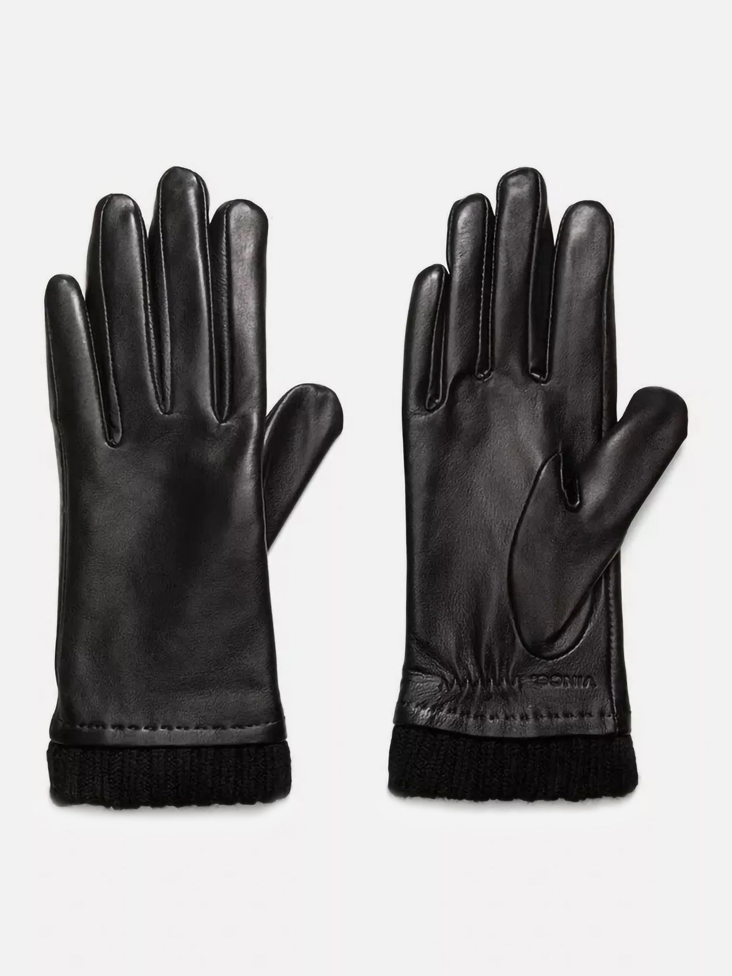 Vince Women's Cashmere Cuff Leather Glove