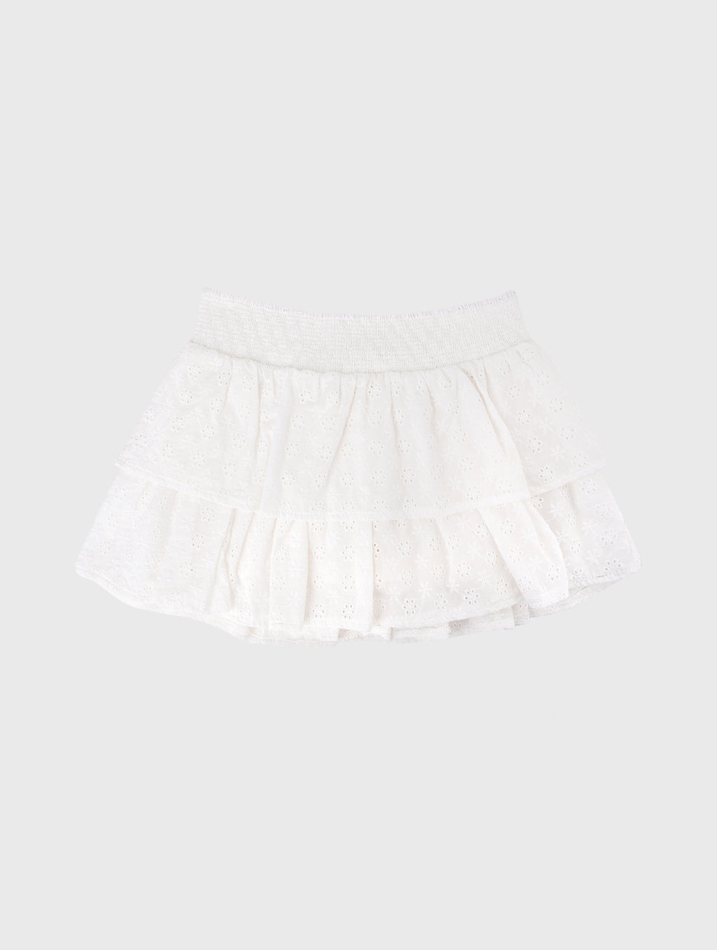 Design History Girls' Eyelet Skort - Saint Bernard