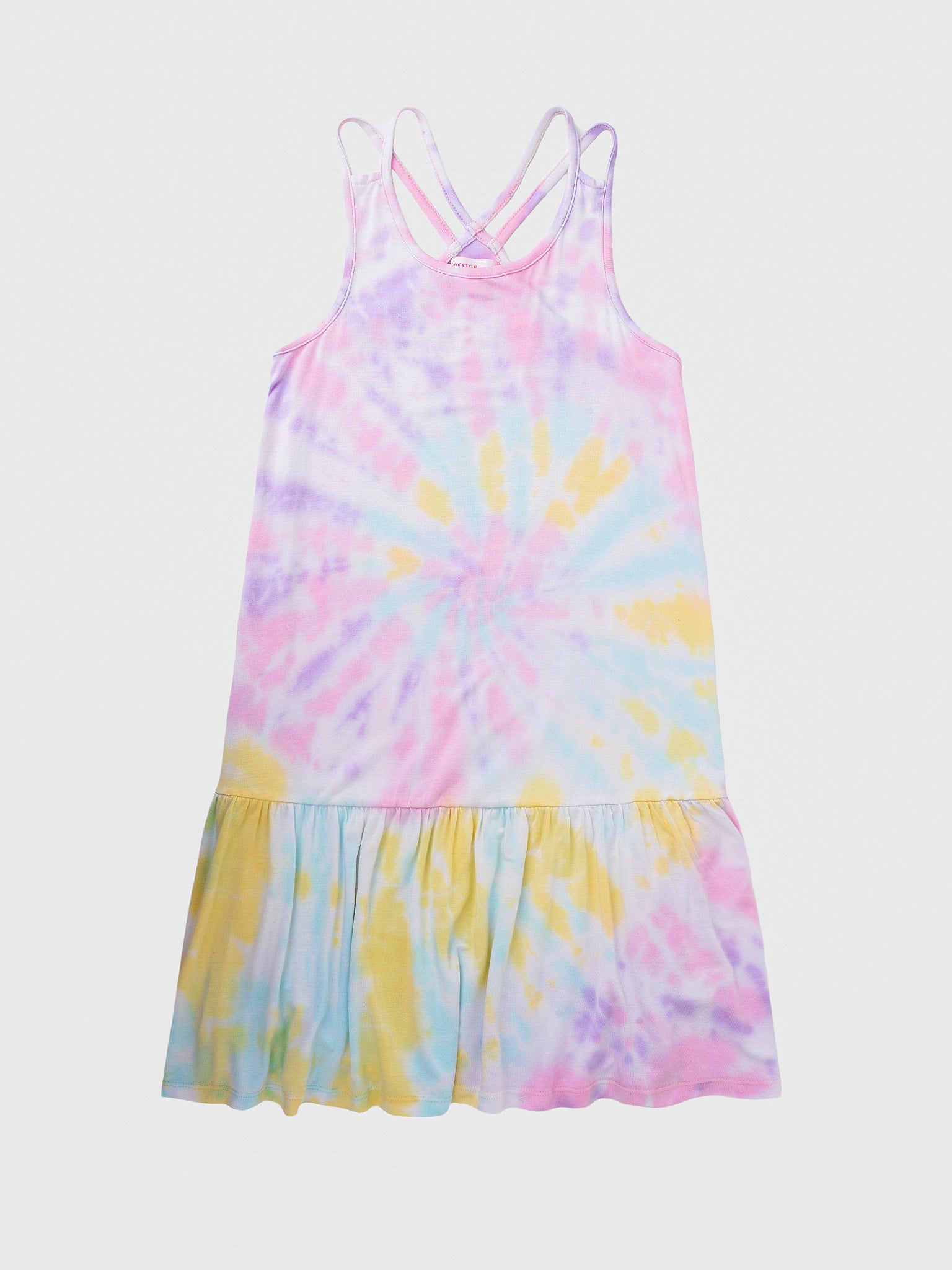 Design History Girls' Tie-Dye Mini Dress - Saint Bernard