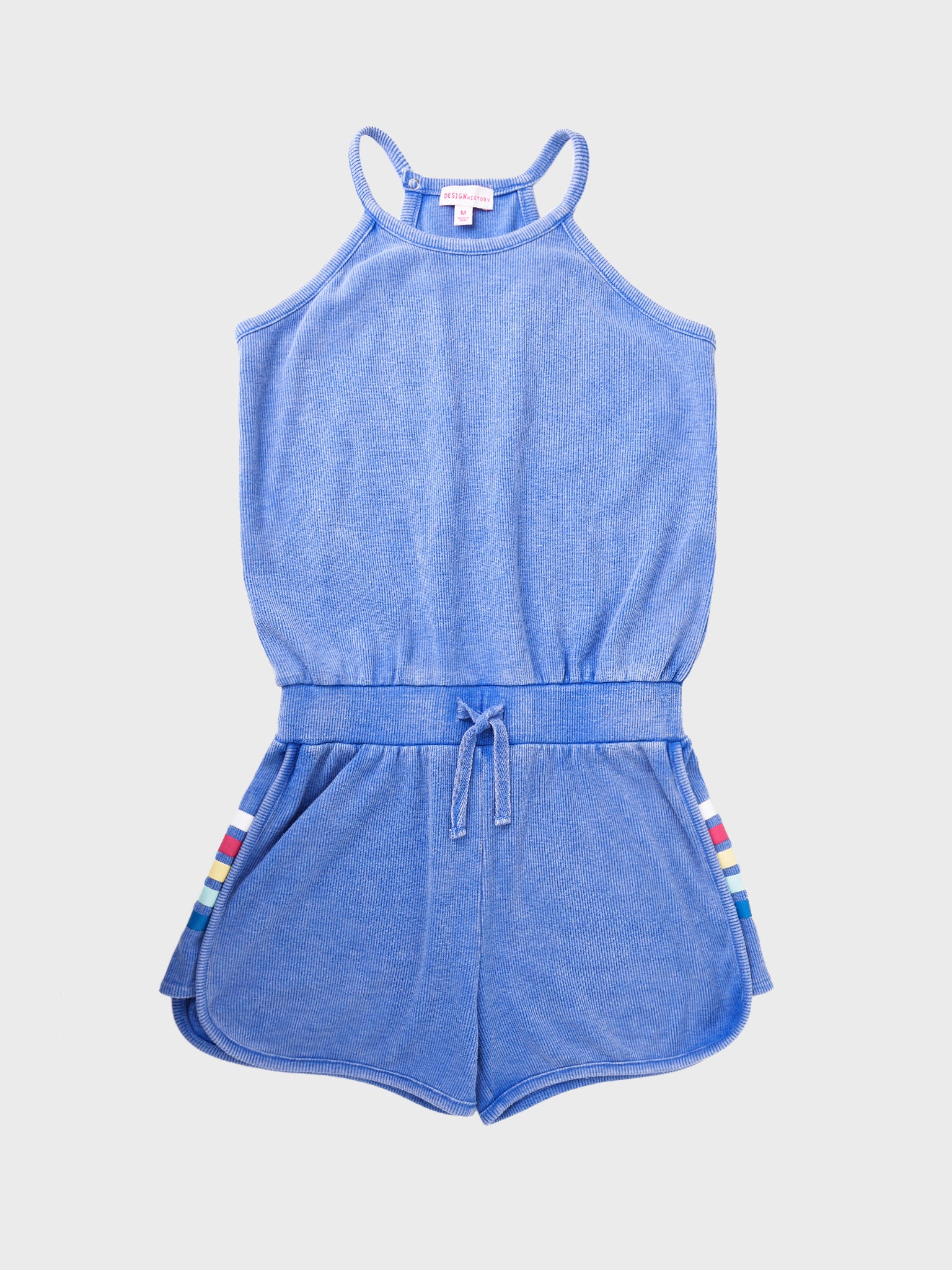 Design History Girls' Sleeveless Romper - Saint Bernard
