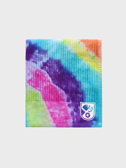 Saint Bernard Tie-Dye Golf Towel - Saint Bernard