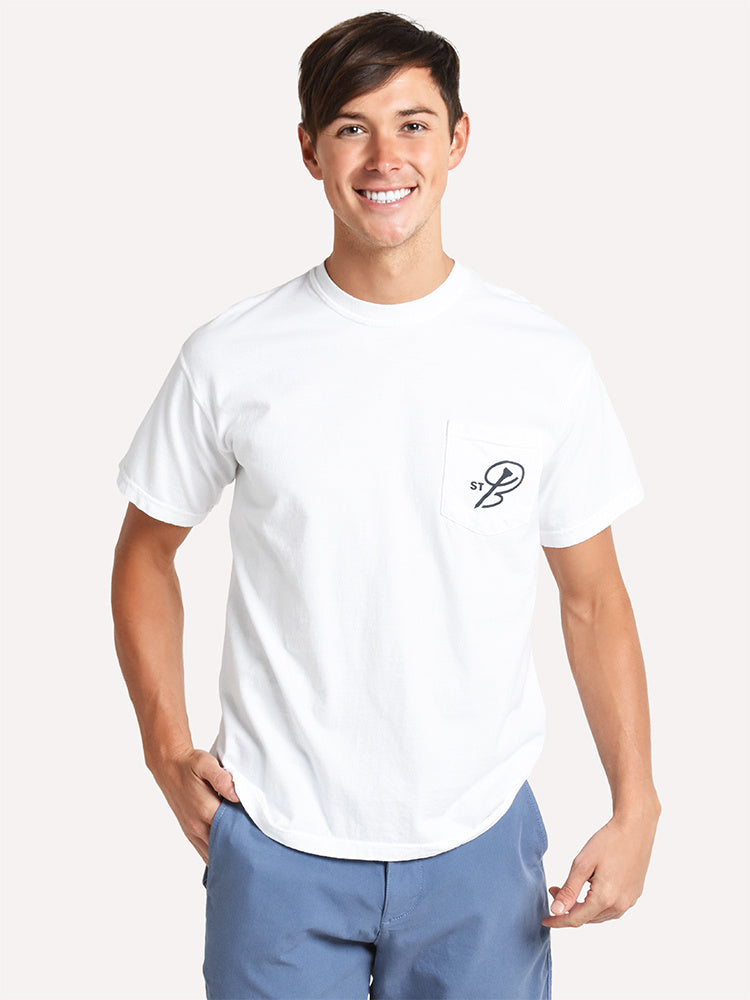GOLF POCKET TEExSTBCIRCLEWHITE-alt1