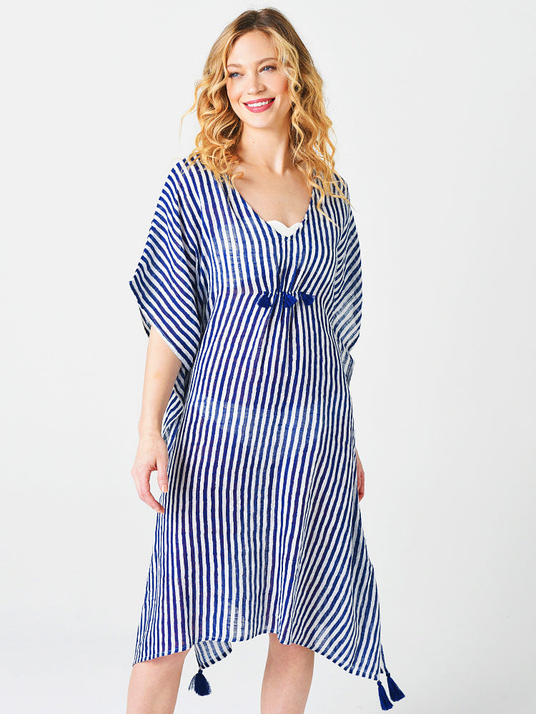 Oliphant Women's Gondola Midi Kaftan - Saint Bernard