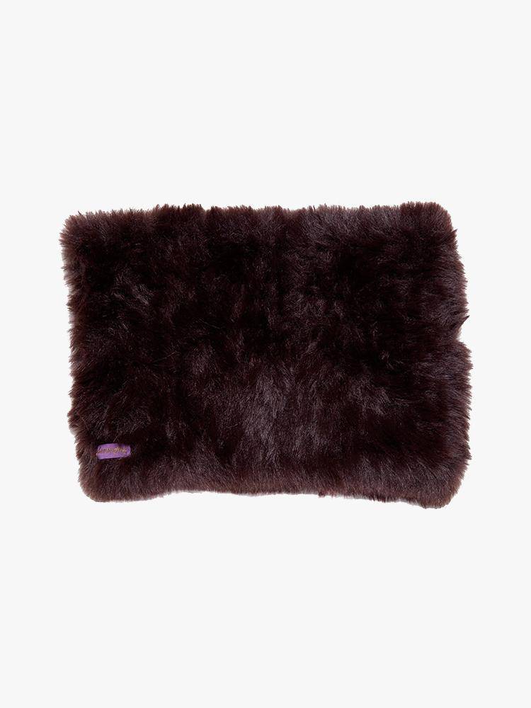 Glamourpuss Original Knitted Faux Fur Funnel - Saint Bernard