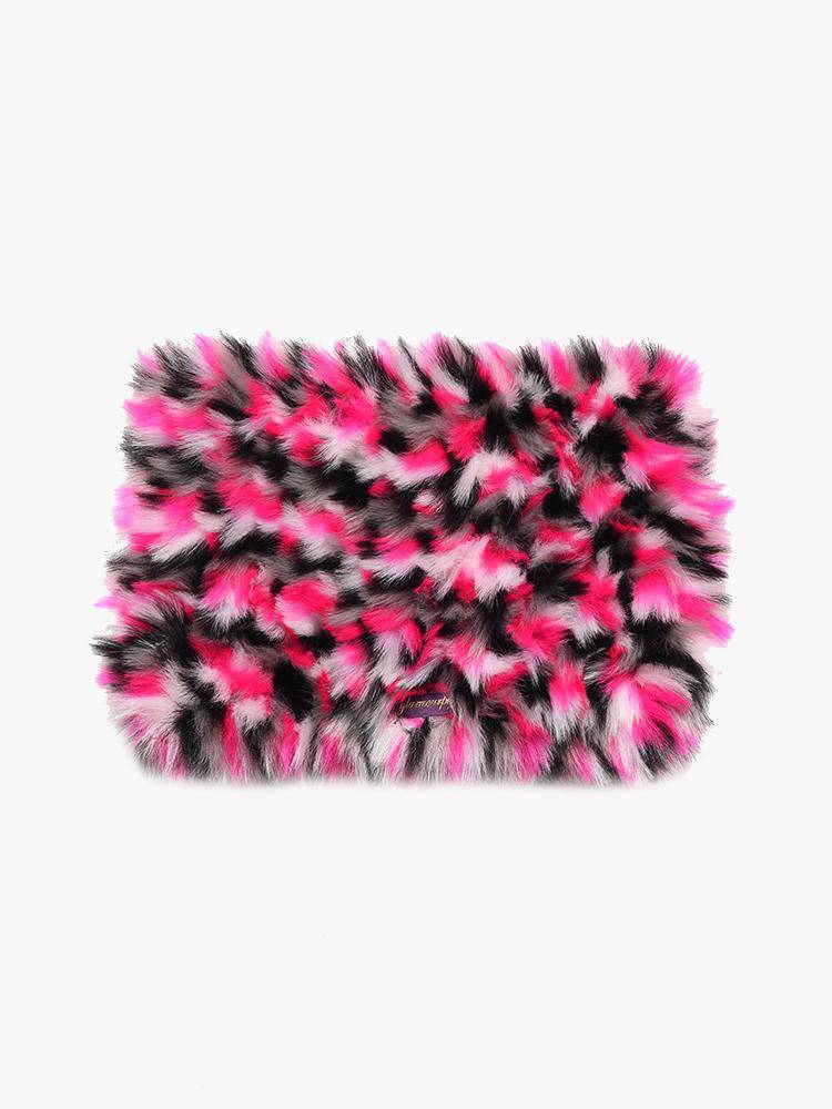 Glamourpuss Original Knitted Faux Fur Funnel - Saint Bernard