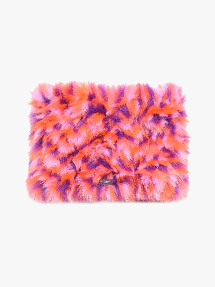 Glamourpuss Original Knitted Faux Fur Funnel - Saint Bernard