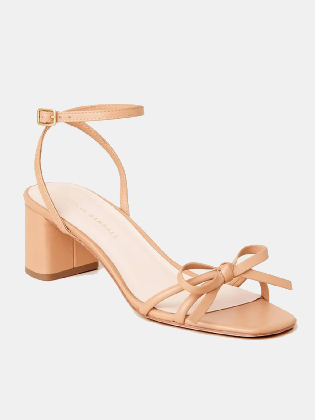 Loeffler Randall Gracie Bow Heeled Sandal - Saint Bernard