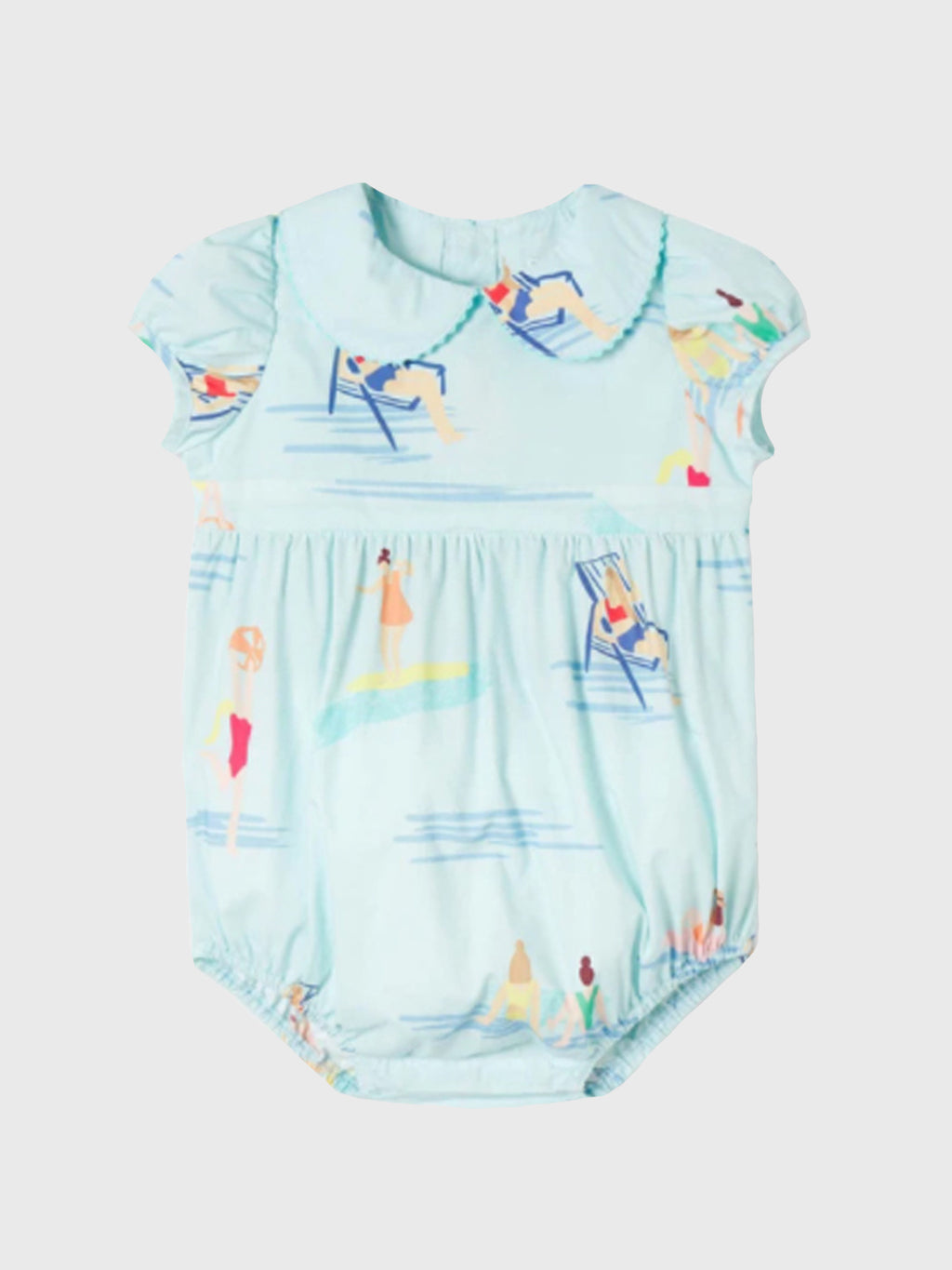 Classic Prep Little Girls' Juniper Bubble - Saint Bernard
