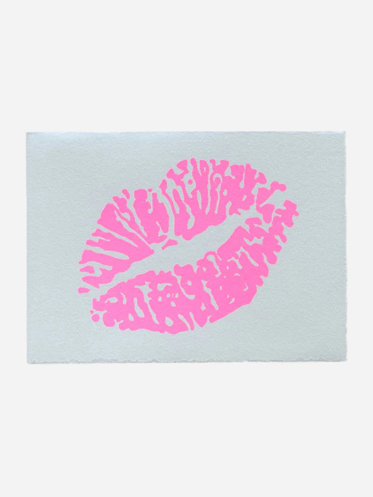 Alphabet Studios Lips Card - Saint Bernard