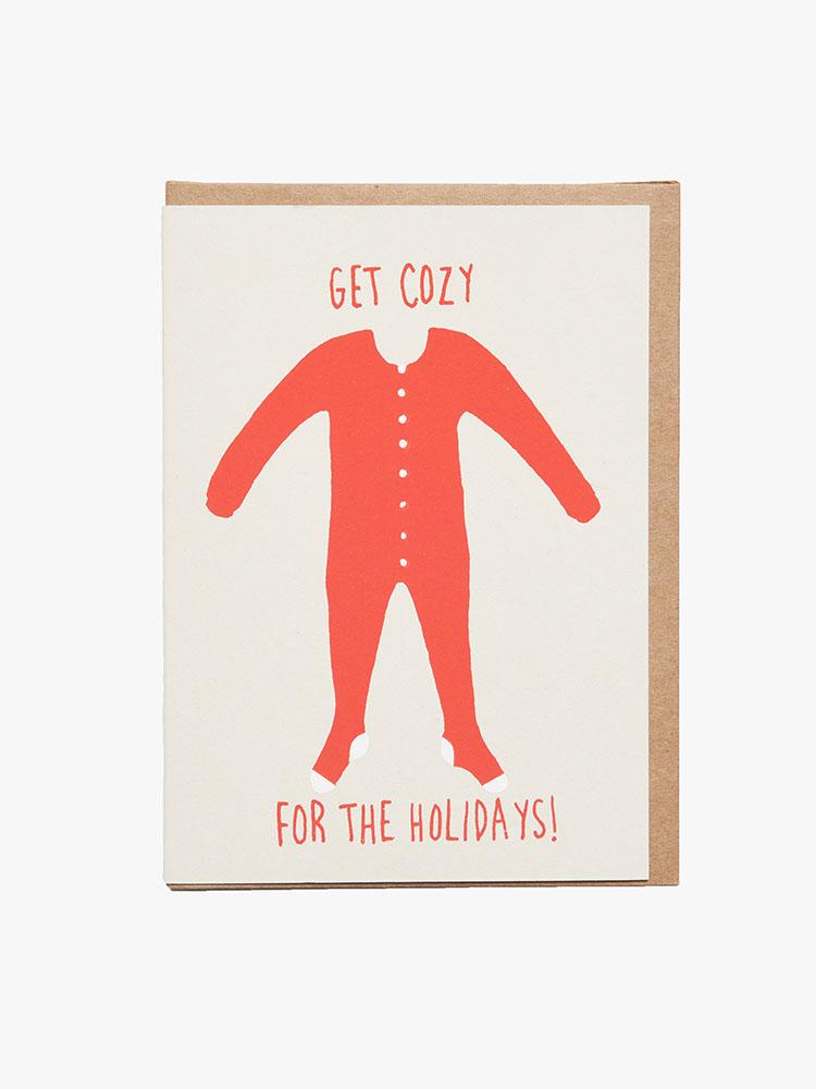 Alphabet Studios Get Cozy Card - Saint Bernard