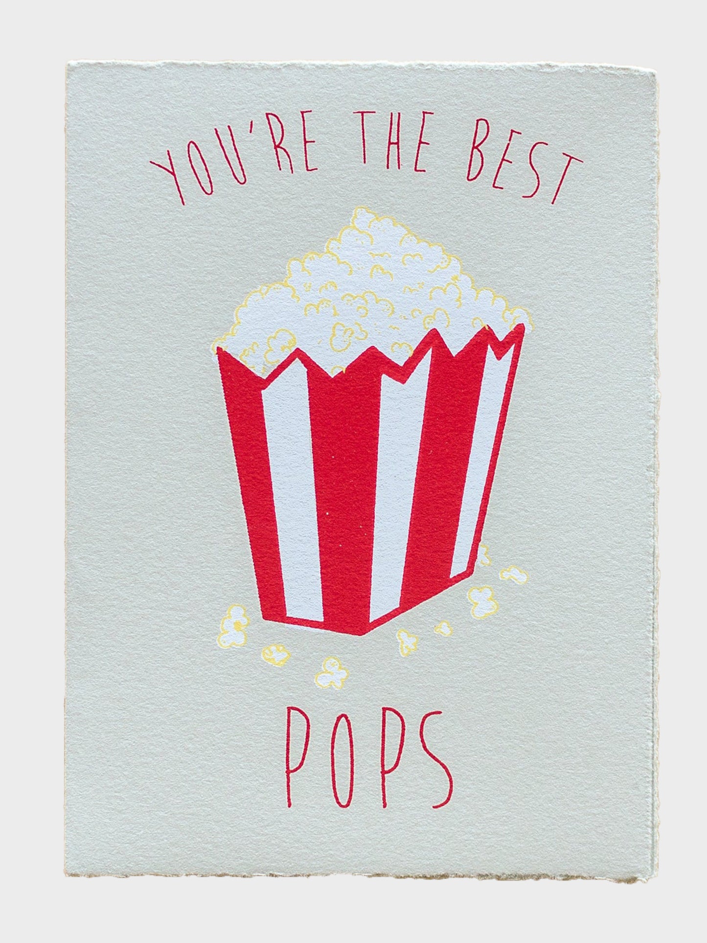 Gold Teeth Brooklyn You're The Best Pops Greeting Card