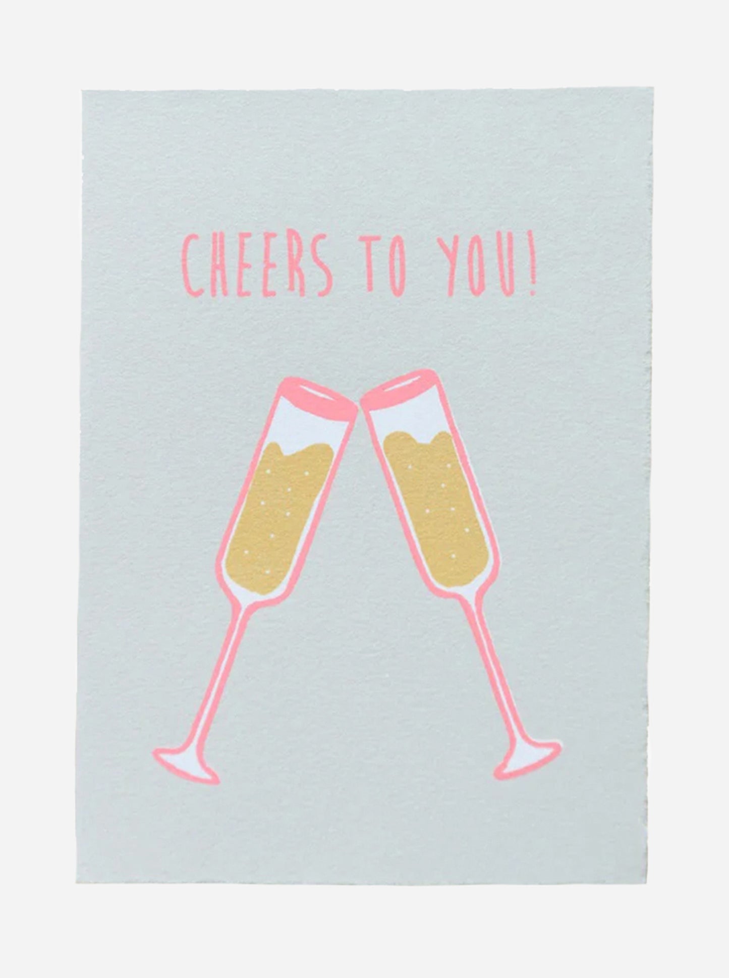Alphabet Studios Cheers Champagne Card