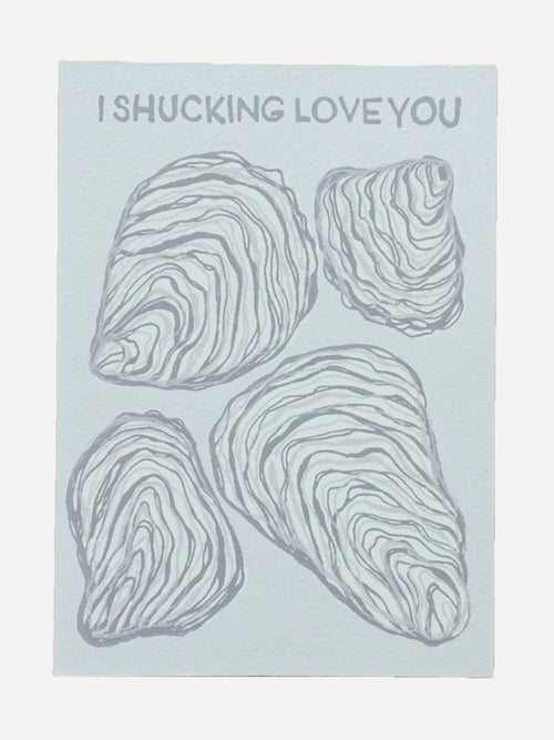 Alphabet Studios Oyster Love Card