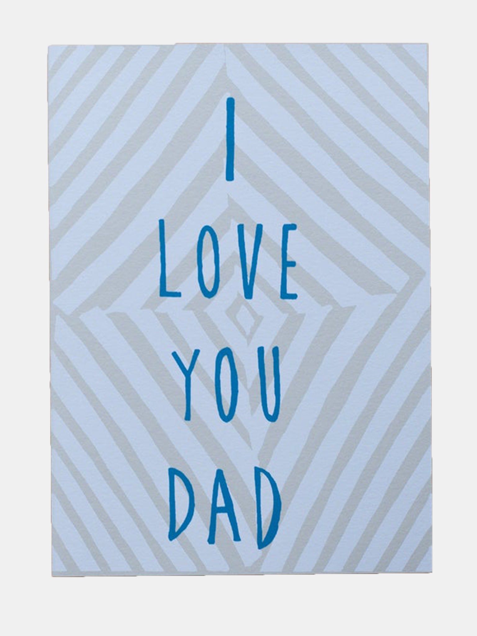 Gold Teeth Brooklyn I Love You Dad Card - Saint Bernard