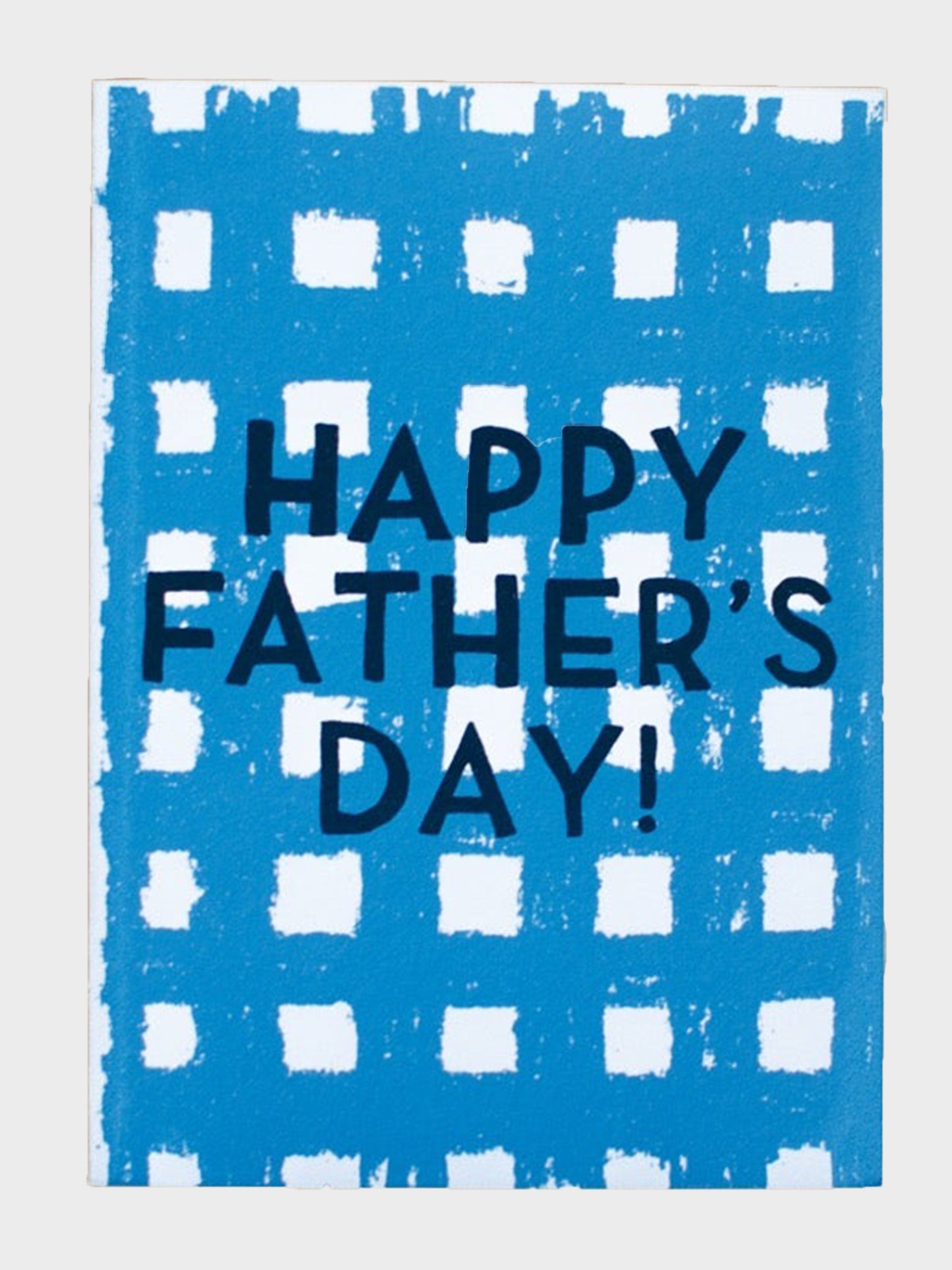 ?Gold Teeth Brooklyn Happy Father's  Day Gingham Greeting Card