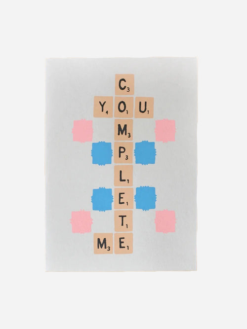 Alphabet Studios You Complete Me Card