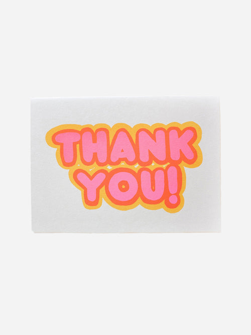 Alphabet Studios Thank You Shadow Card