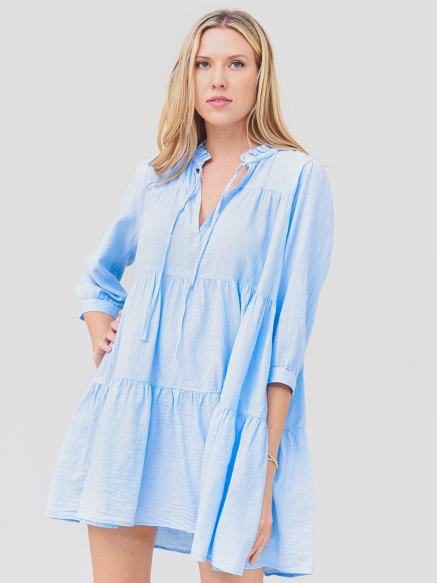 Honorine Women's Short Giselle Dress - Saint Bernard