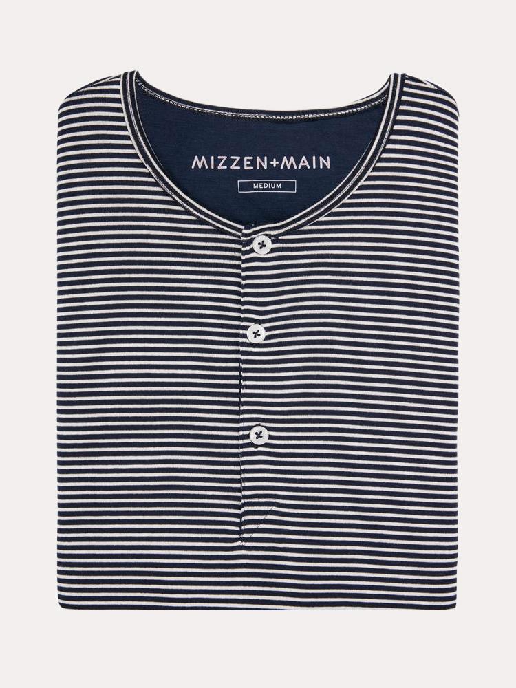 Mizzen+Main Men's Knott Henley - Saint Bernard