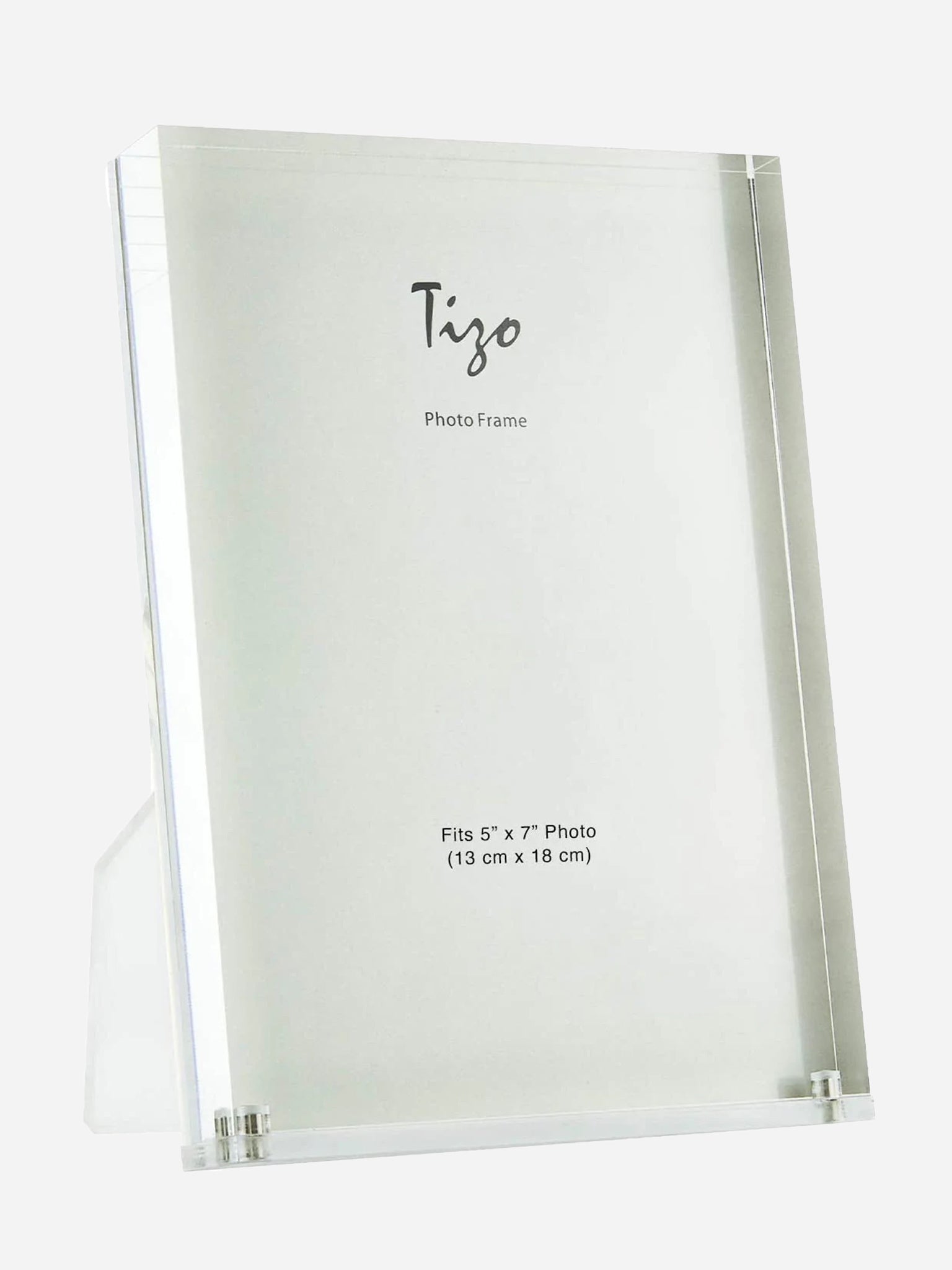 TIZO Acrylic 5x7 Photo Frame - Saint Bernard