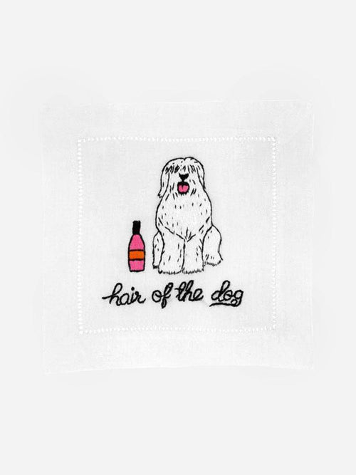 August Morgan Hair Of The Dog Cocktail Napkin Set