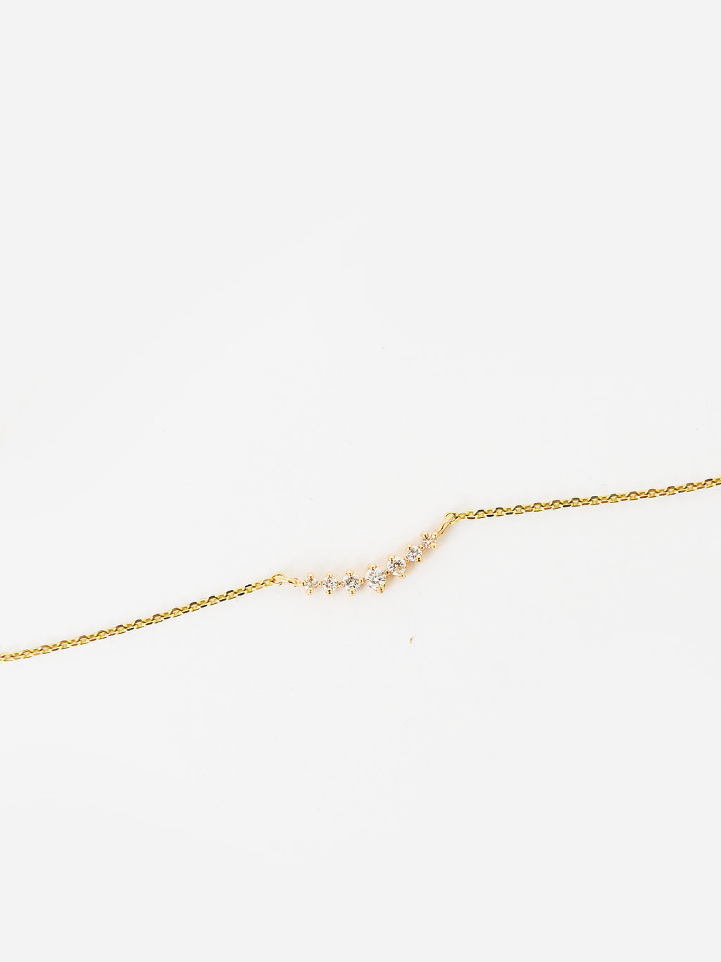 Francie B. Women's Half Moon Diamond Necklace - Saint Bernard
