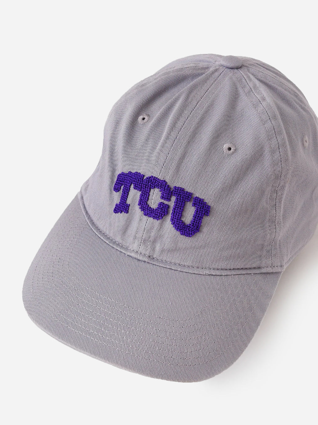 Smathers + Branson Texas Christian University Needlepoint Hat - Saint Bernard