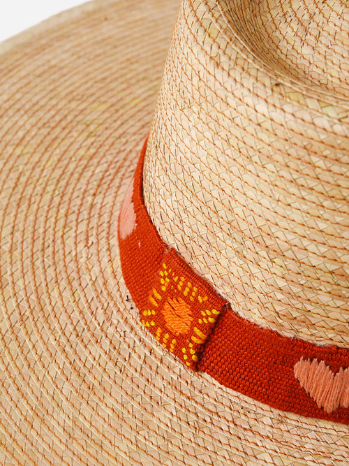 Sunshine Tienda Women's Maricela Palm Hat