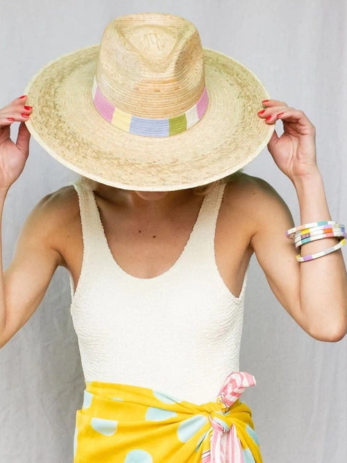 Sunshine Tienda Women's Berta Palm Hat