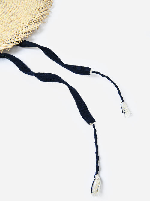 Sunshine Tienda Women's Miriam Wide Brim Fringe Palm Hat