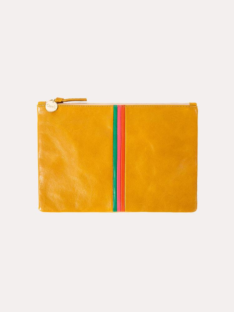 Clare V. Flat Clutch - Saint Bernard