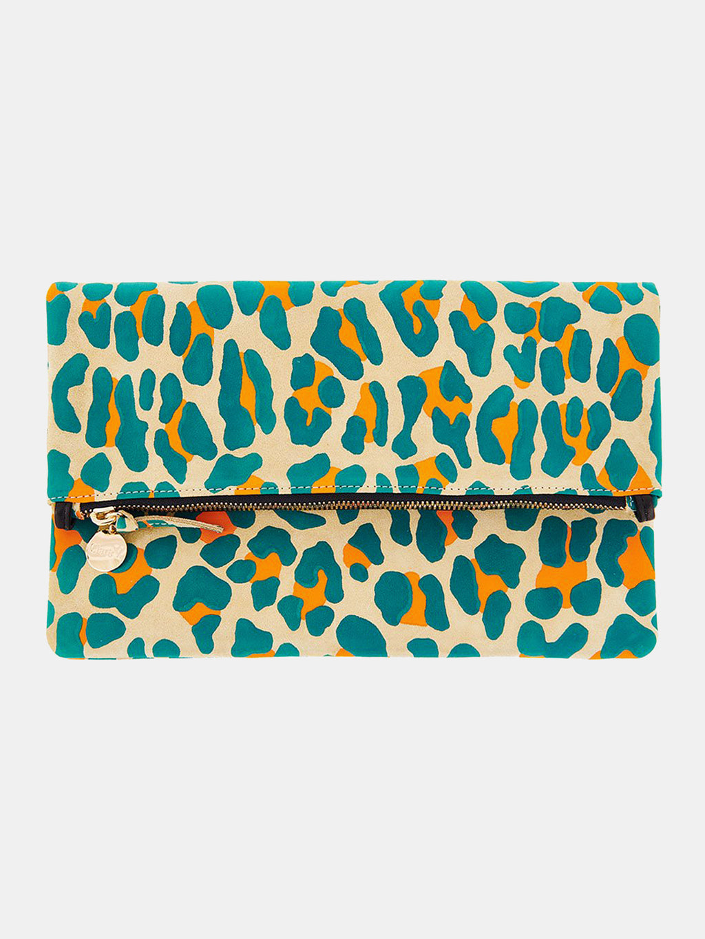 Clare V. Foldover Clutch With Tabs - Saint Bernard
