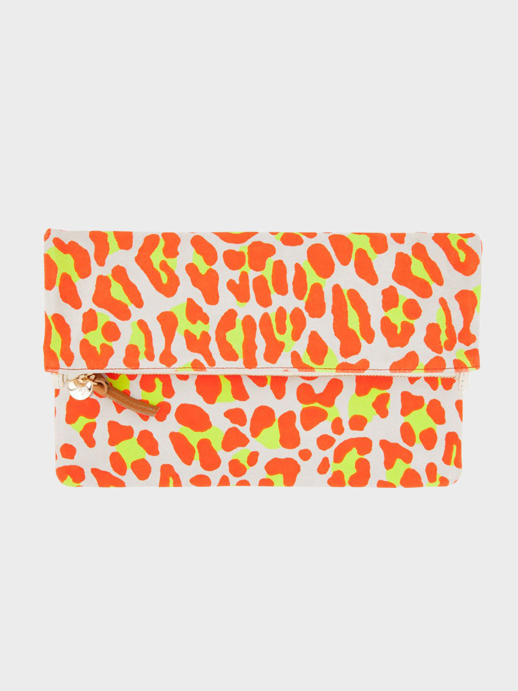 Clare V. Foldover Clutch With Tabs - Saint Bernard