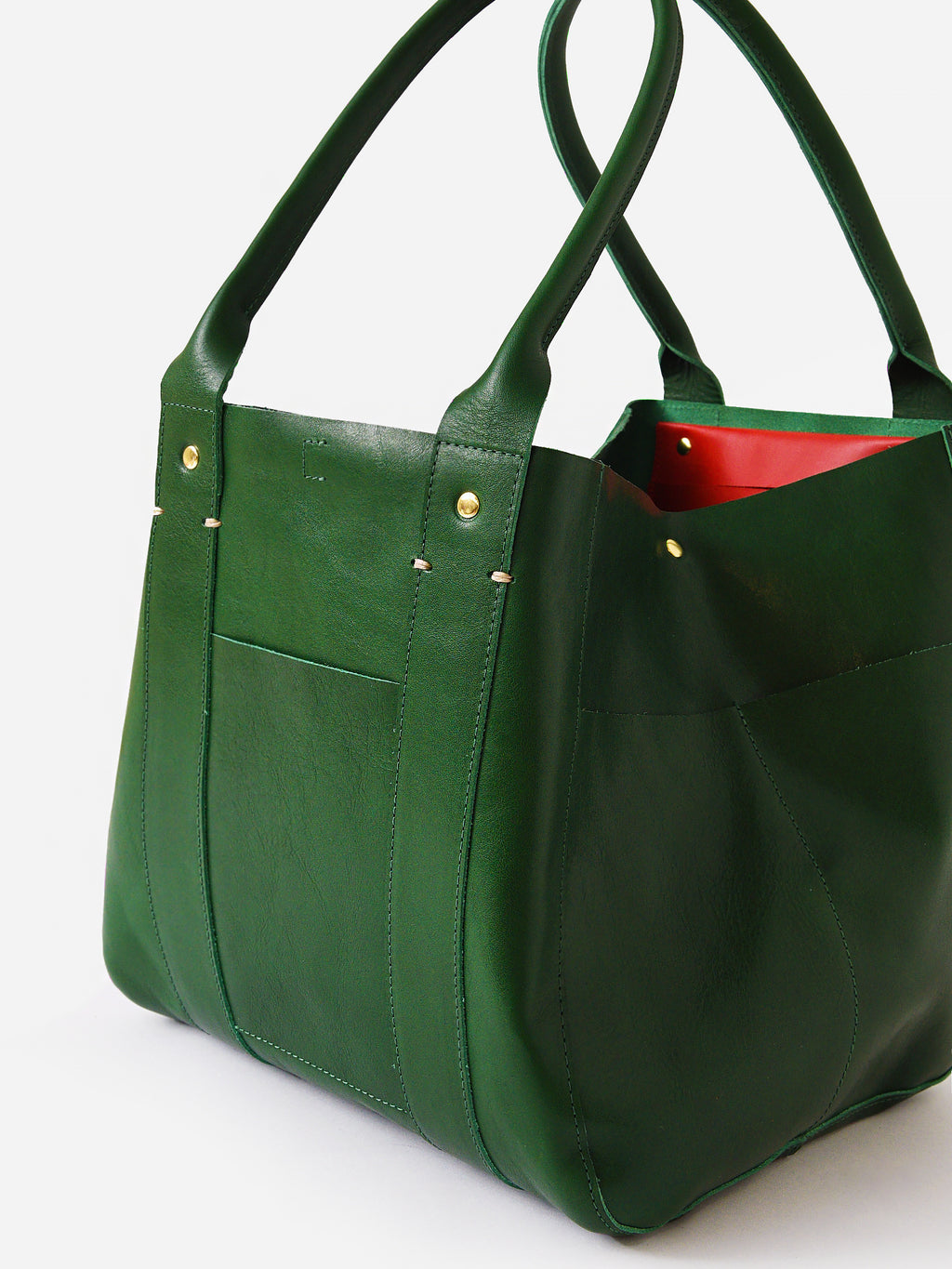 Clare V. Le Box Tote - Saint Bernard