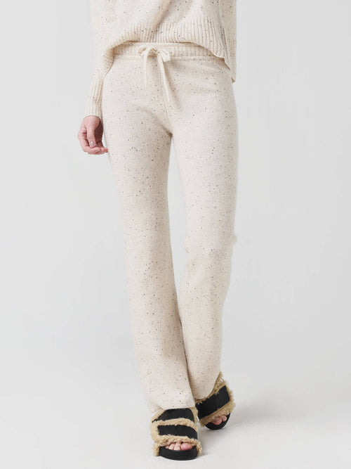 Monrow Women's Cashmere Neps Lounge Pant