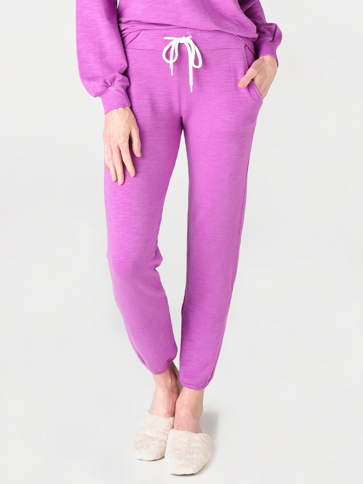 Monrow Women's Supersoft Vintage Sporty Sweatpant - Saint Bernard