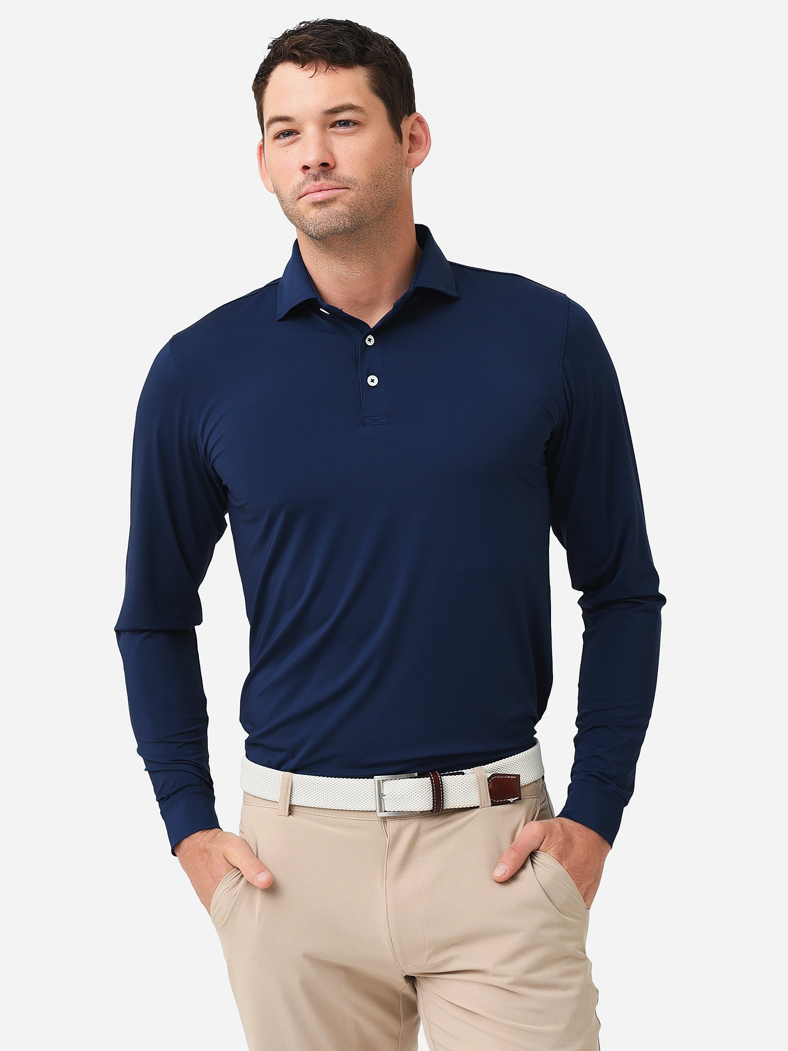 Holderness & Bourne Men's The Farrell Polo - Saint Bernard