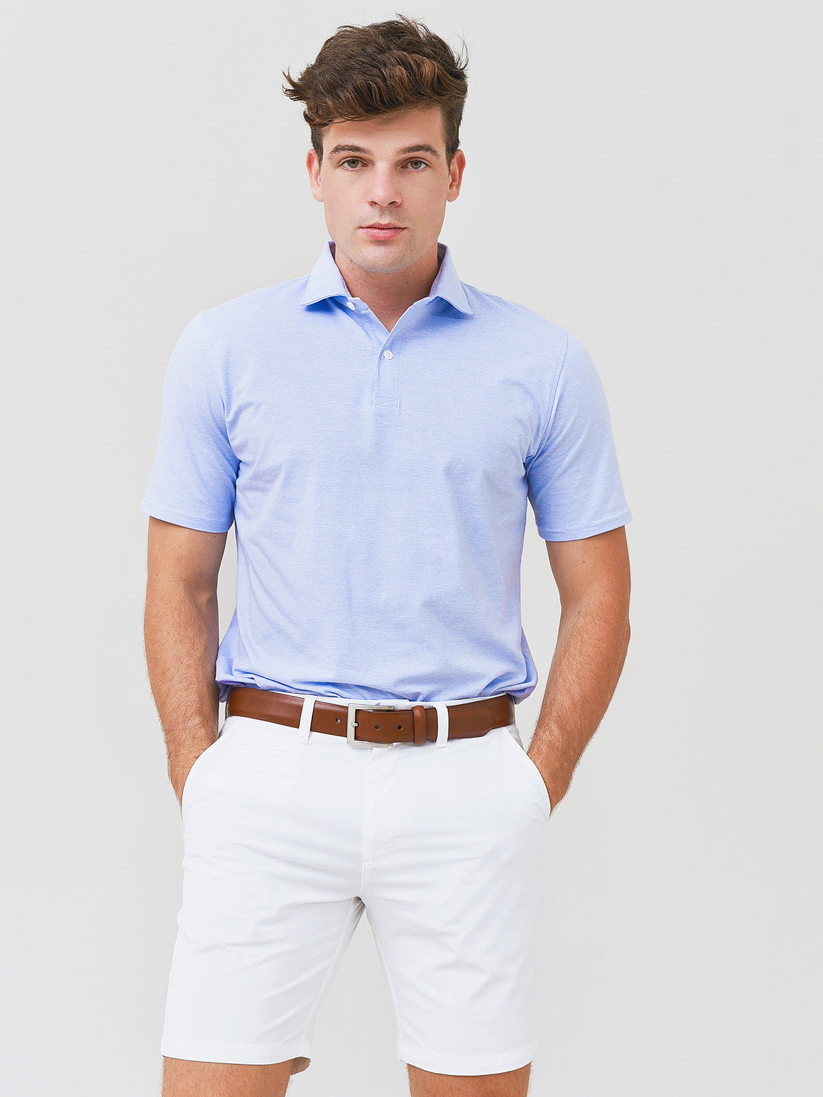 Holderness + Bourne Men's The Hilton Polo - Saint Bernard