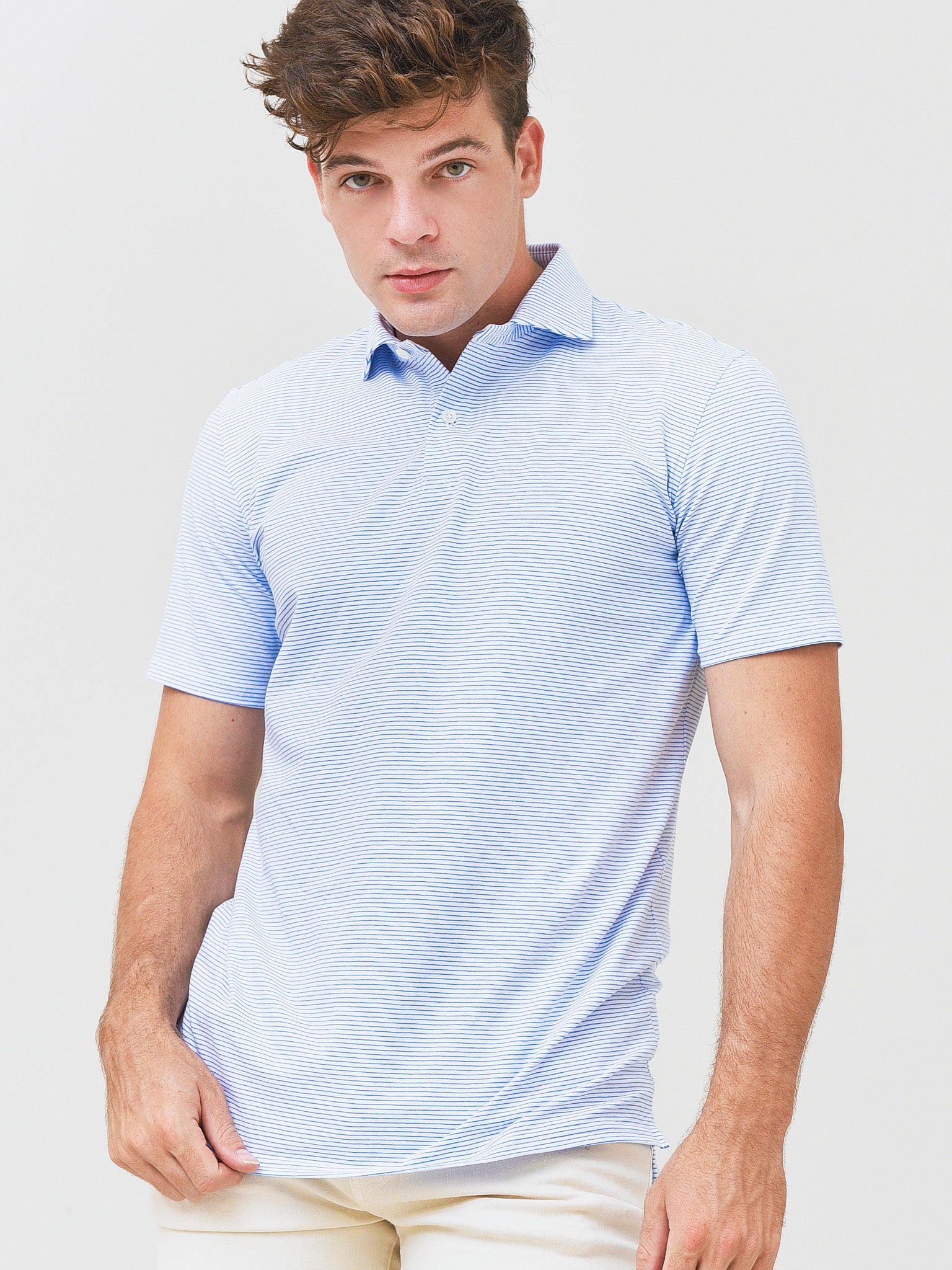 Holderness & Bourne Men's The Nagle Polo - Saint Bernard