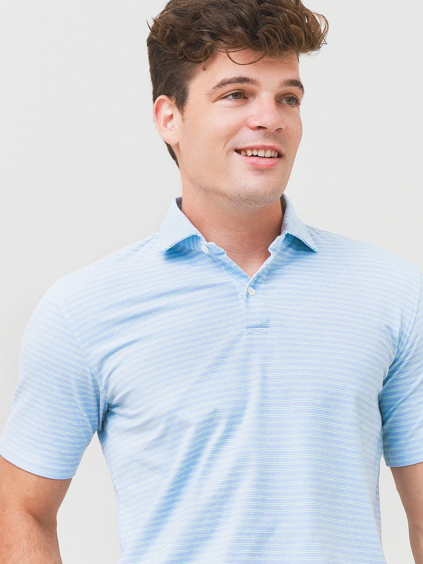 Holderness & Bourne Men's The Braid Polo - Saint Bernard