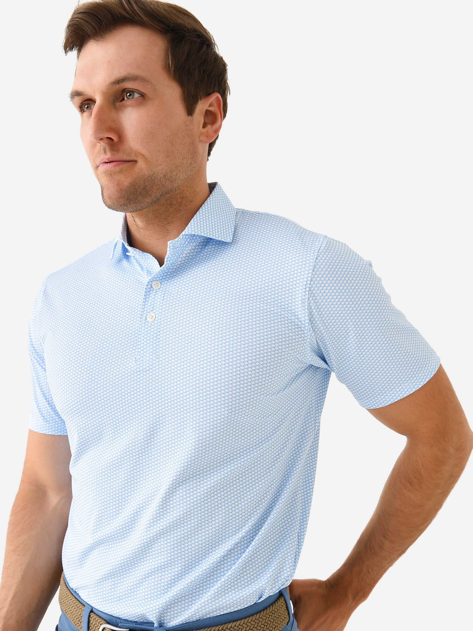Holderness + Bourne Men's The Blackwell Polo - Saint Bernard