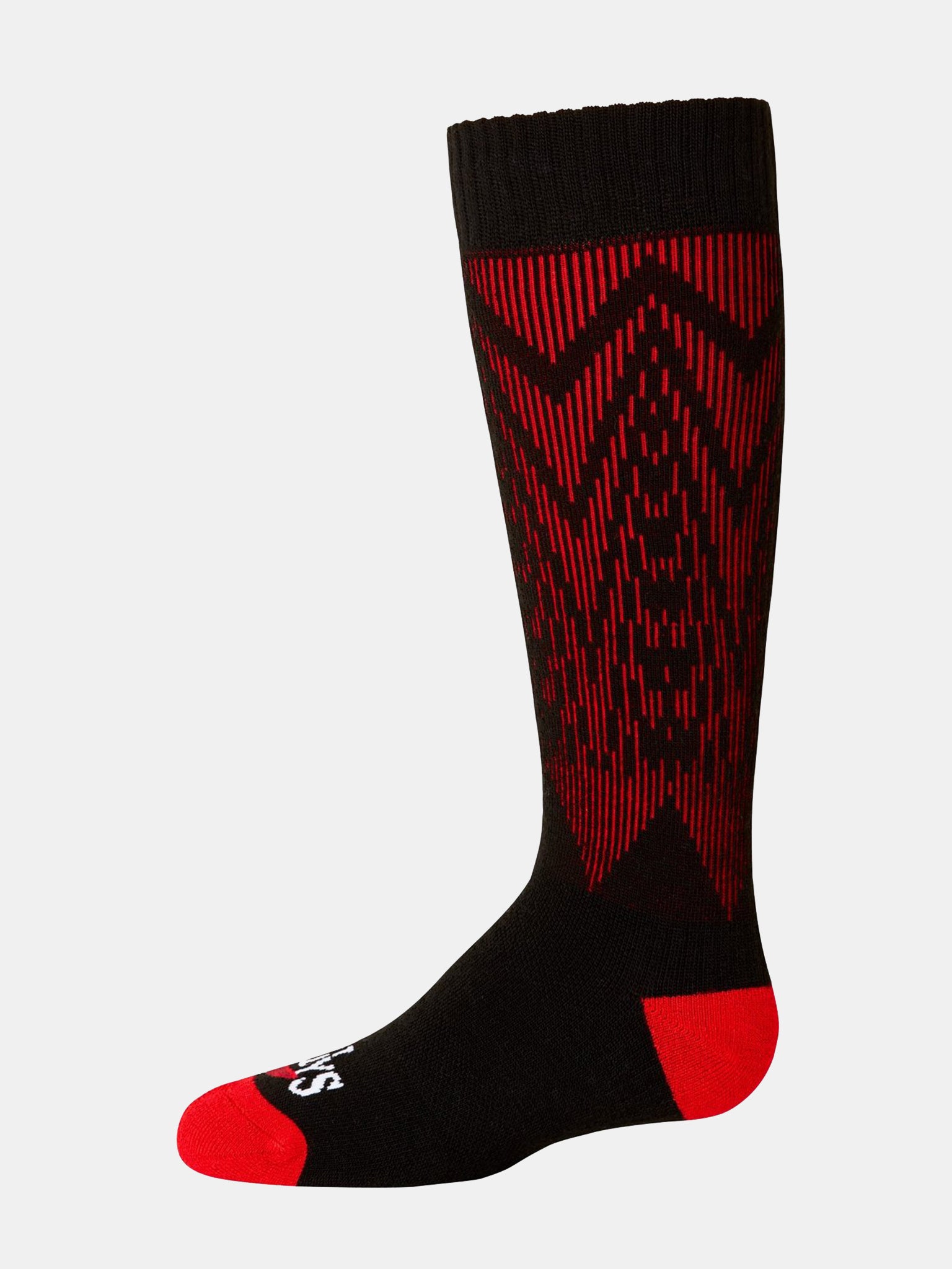 Hot Chillys Youth Traverse Mid Volume Sock - Saint Bernard