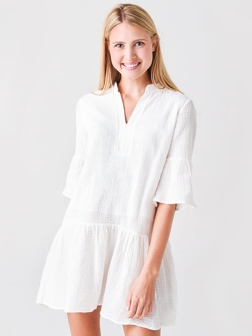 Monrow Women's Easy Mini Dress