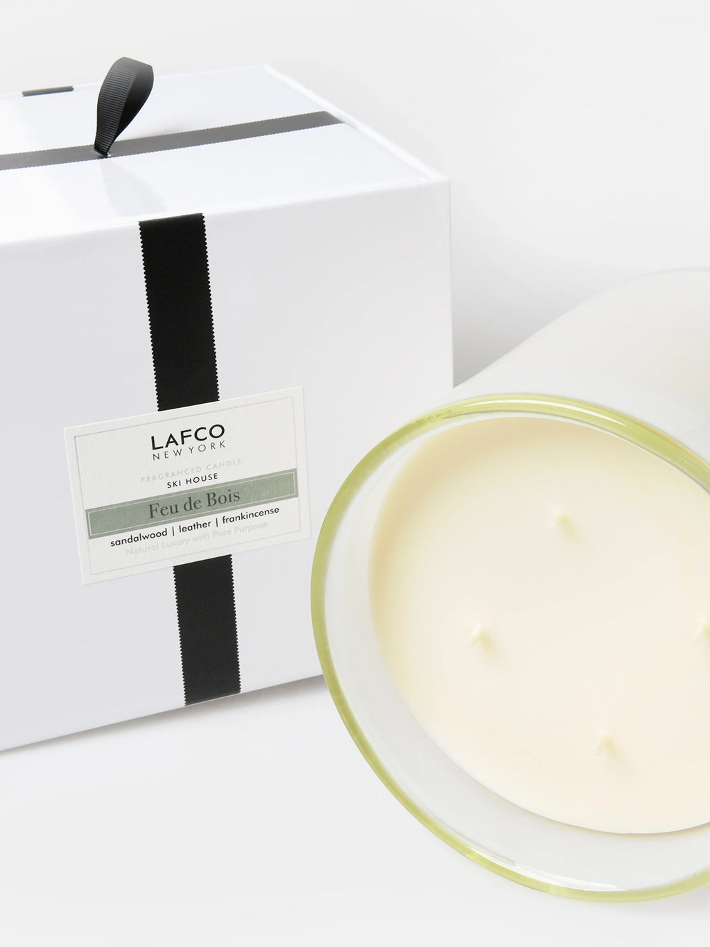 LAFCO Feu de Bois Luxe Candle - Saint Bernard