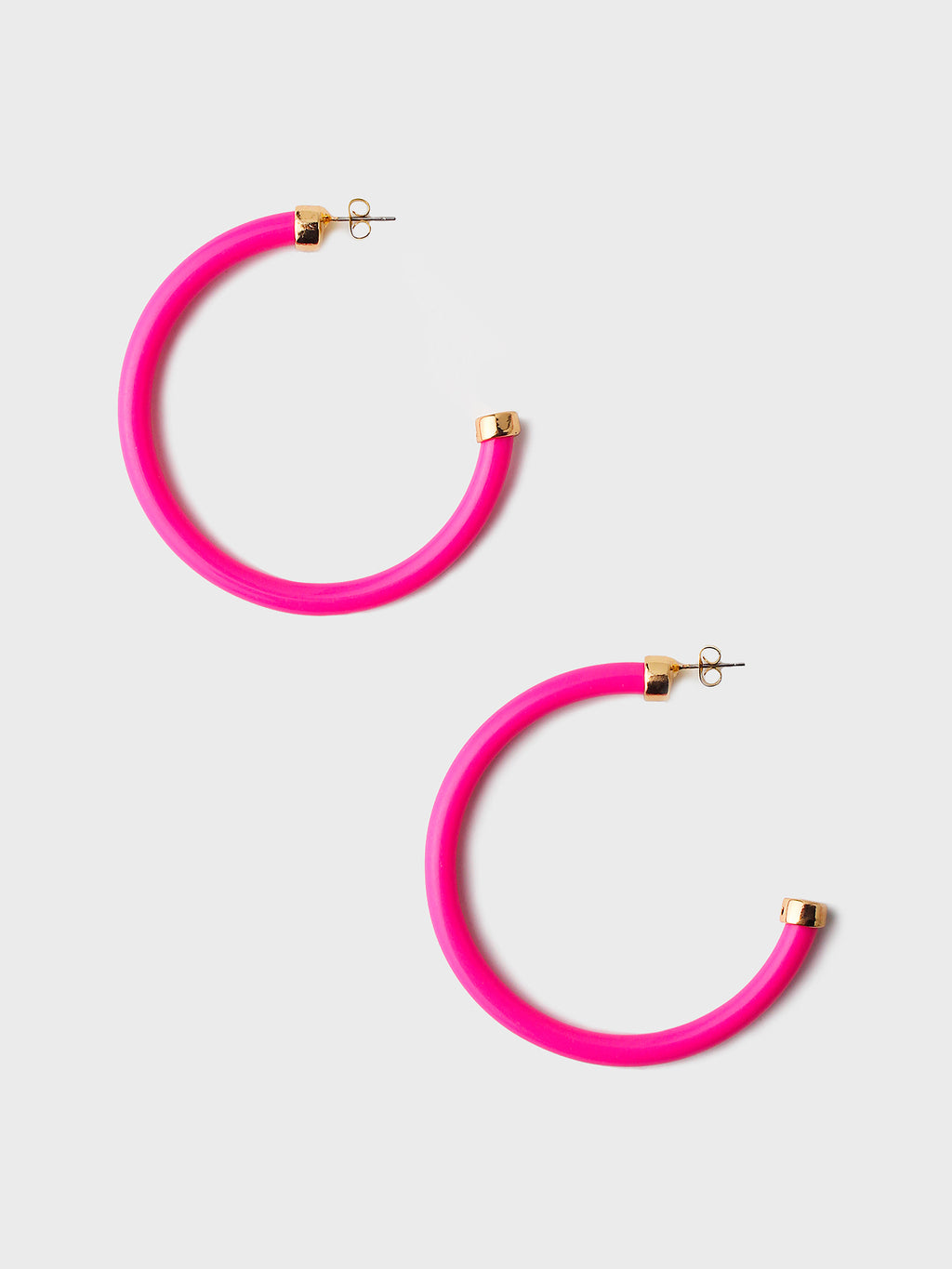 HOO HOOPS Women's Large Hoop Earrings - Saint Bernard