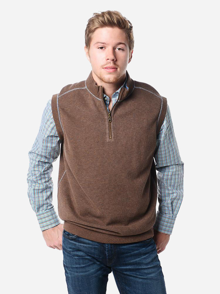 Saint Bernard Men's Two Tone Vest - Saint Bernard