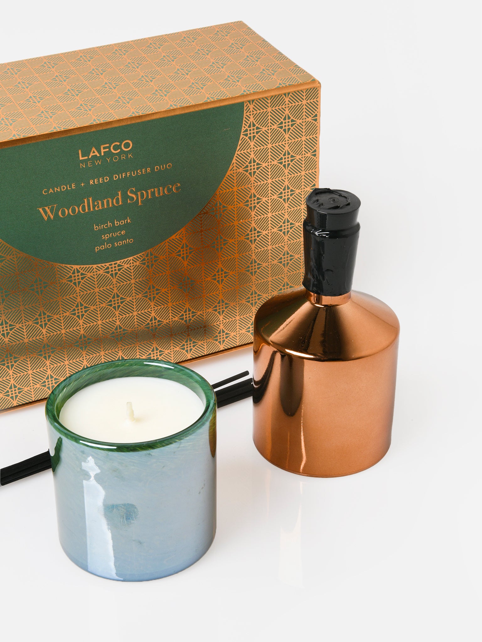 Spruce Tree Diffuser LAFCO Holiday Candle & Diffuser Set | $96.00 | Saint Bernard